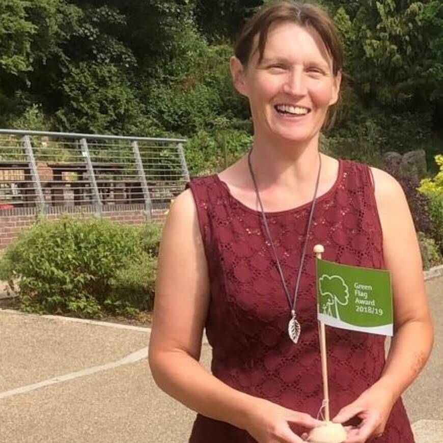 Headshot of Sarah Webster, Community Parks Officer, Derby City Council